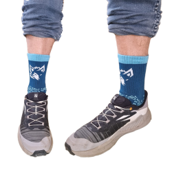 Chaussettes hautes motif (sachet de 12 pcs)